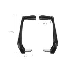 Manet Koruma Karbon Desen Siyah