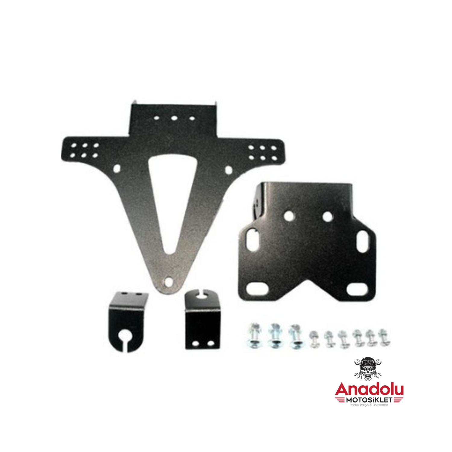 Katlanır ve Ayarlanabilir Motosiklet Plakalığı