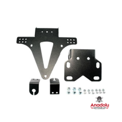 Katlanır ve Ayarlanabilir Motosiklet Plakalığı