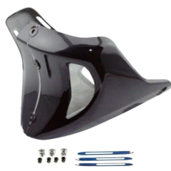 CG Alt Rüzgarlık Sakal Takım Nikel - Mavi - Kırmızı - Siyah