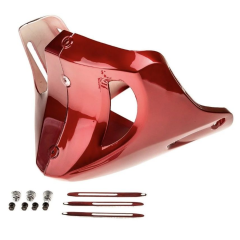 CG Alt Rüzgarlık Sakal Takım Nikel - Mavi - Kırmızı - Siyah