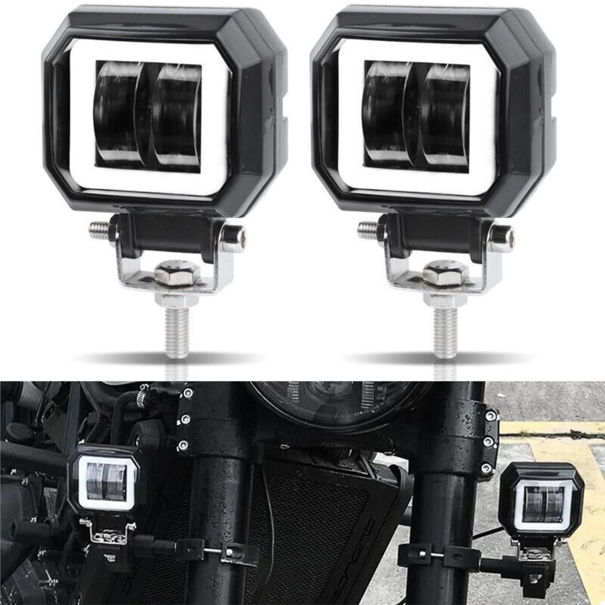 Motosiklet Atv Sis Farı Angelli 1 ADET ANGEL RENK SEÇENEKLİ