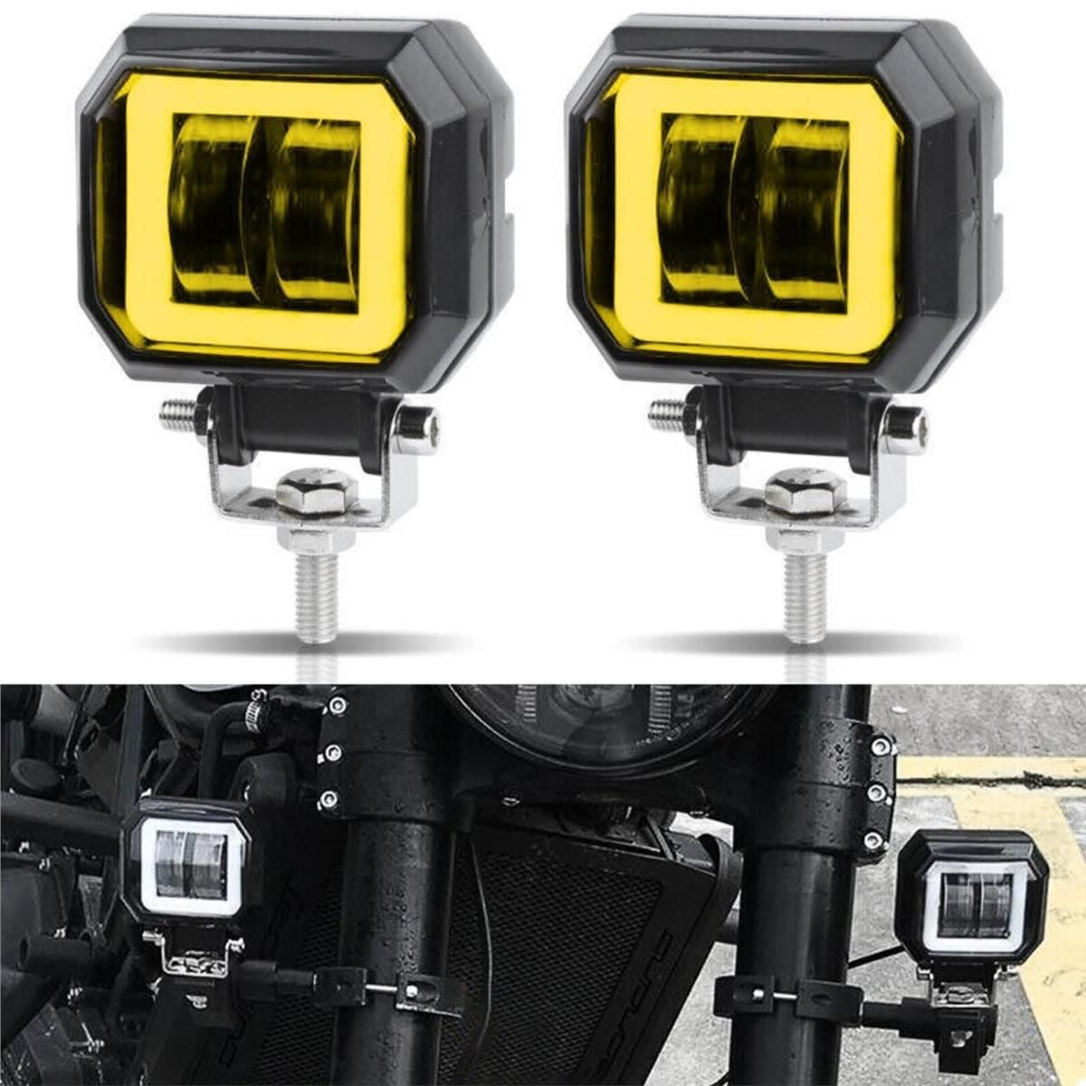 Motosiklet Atv Sis Farı Angelli 1 ADET ANGEL RENK SEÇENEKLİ