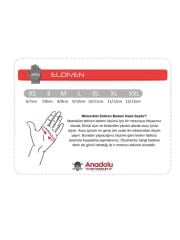 SCOYCO MC12D Yarım Eldiven Red XXL