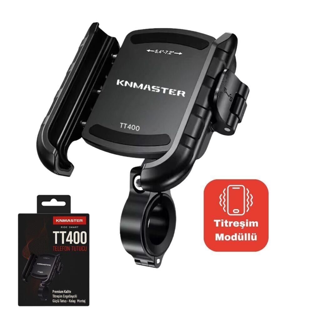Knmaster TT400 Tüm Motosikletlere Uyumlu Telefon Tutucu