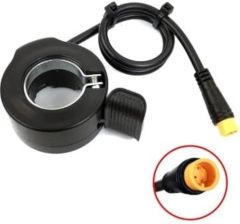 Elektrikli Bisiklet Parmak El Gaz Kolu Hızlandırıcı Su Geçirmez Siyah Rks Kuba Skyjet