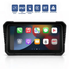 GP VOVEL M-790 6.25” Ekran Ön Arka Kameralı Motosiklet CarPlay Multimedya Navigasyon Sistemi