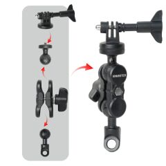 Knmaster MC110 – 360° Ayarlanabilir Motosiklet Ayna Dibi Aksiyon Kamera Aparatı