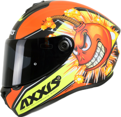 Axxis Draken Bombs A5 Mat Red + 1  Siyah Vizör Hediye