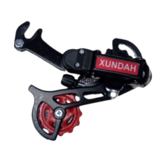 Arka Attırıcı Braketli 7 li İthal Xundah Marka Siyah Renk Mtb Vitesli Bisiklet Uyumlu Uzun Tip H10