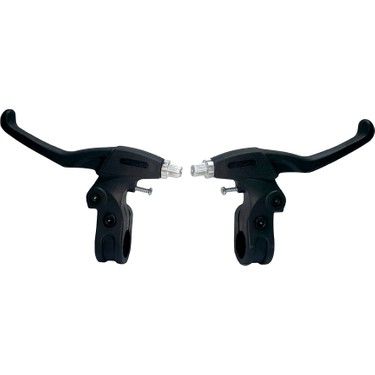 Fren Kolu, V Brake 3 Parmak Plastik Siyah -Sağ Sol Takım