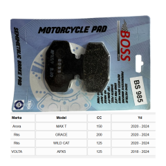 BS985 Ön Fren Balatası