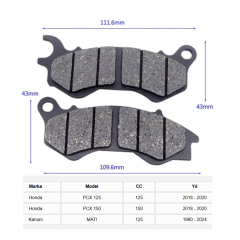 BS603 Ön Fren Balatası
