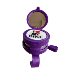 Bisiklet Zili - Aynalı - Pembe / Mor Aynalı Bisiklet Zili