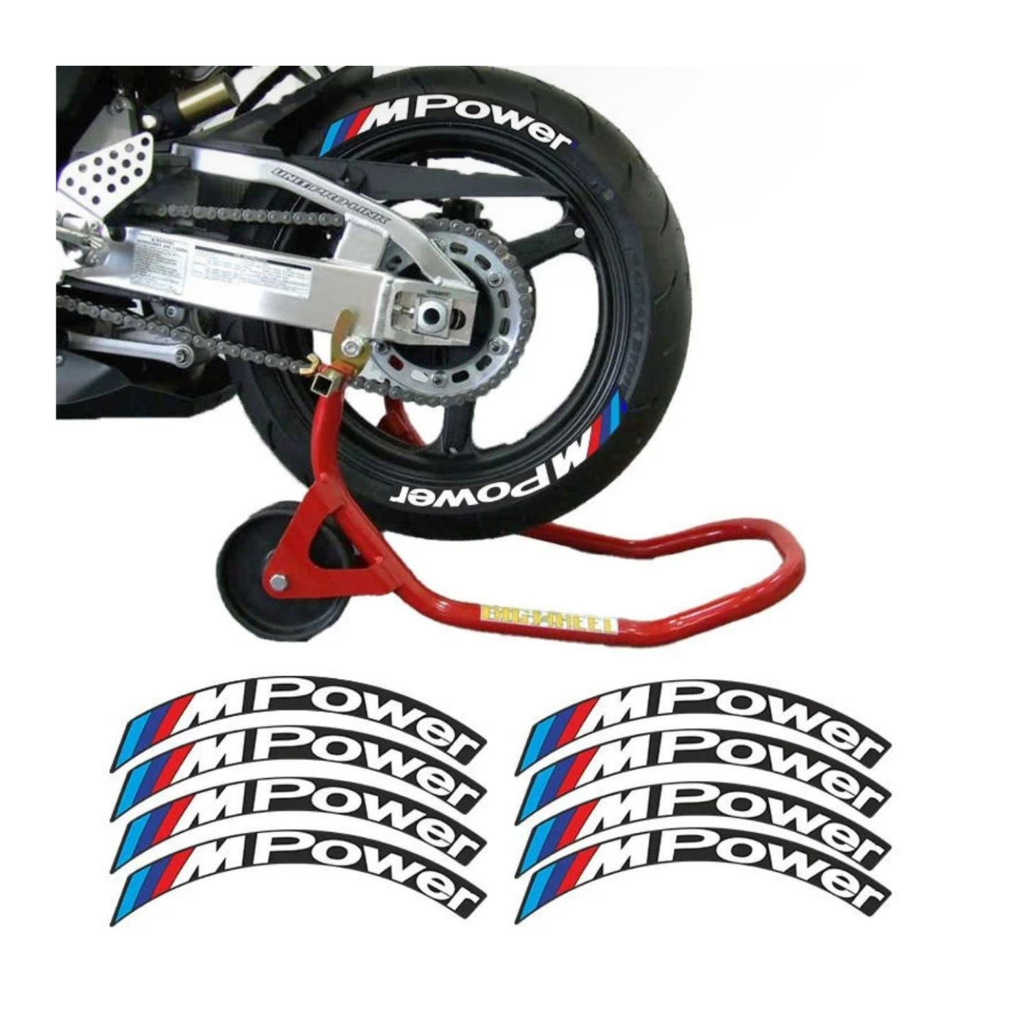 Motosiklet Lastik Yazısı MPower