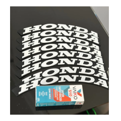 Motosiklet Lastik Yazısı Honda