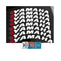 Motosiklet Lastik Yazısı Yamaha
