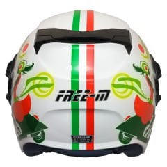 Free-M Yarım Kask - Güneş Vizörlü