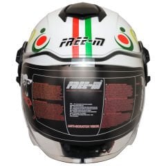 Free-M Yarım Kask - Güneş Vizörlü