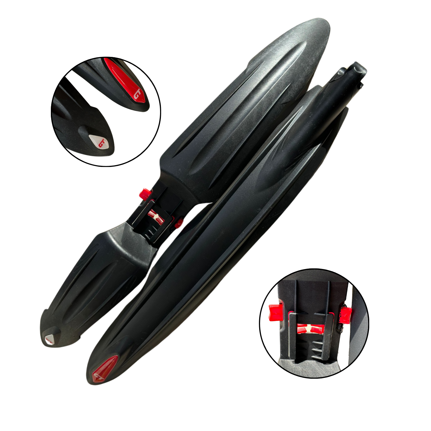 Bisiklet Ön Arka Çamurluk Seti Takımı Ön-Arka 26-27,5-29 Jant