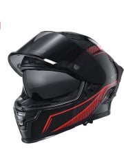 Scoyco Full Face Kask - Güneş Vizörlü