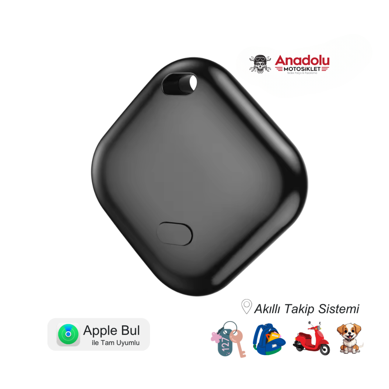 KNMaster KNTAG 1 Akıllı Takip Cihazı (Apple)