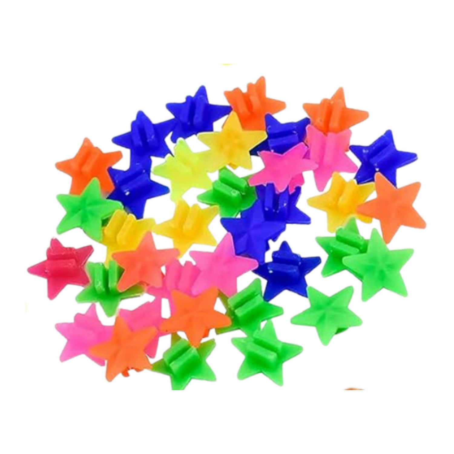 Bisiklet Jant Süsleri (Küçük Yıldız) Karışık Renkler 16 Adet