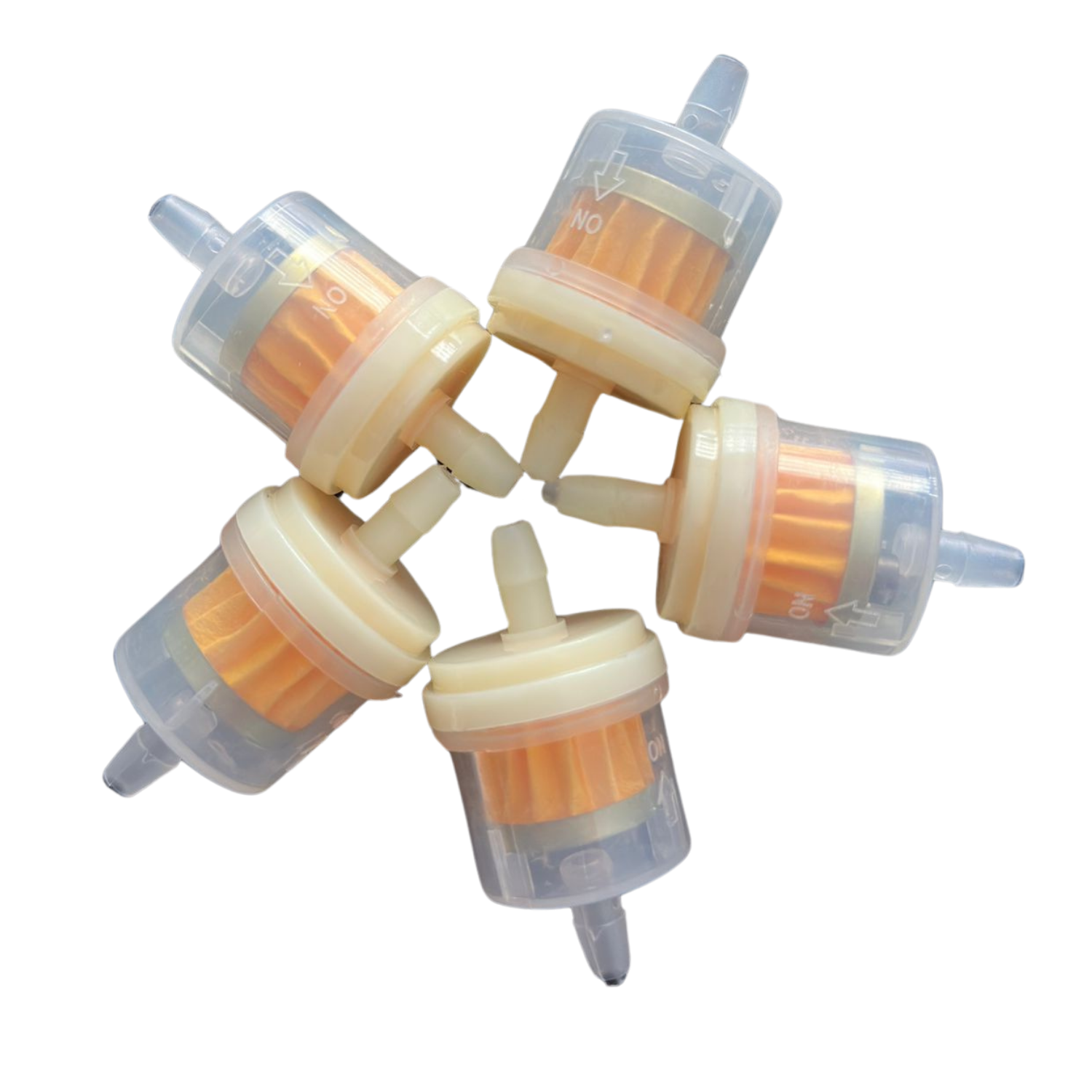 Motosiklet Benzin Filtresi Mıknatıslı Şefaf  (5 Adet)