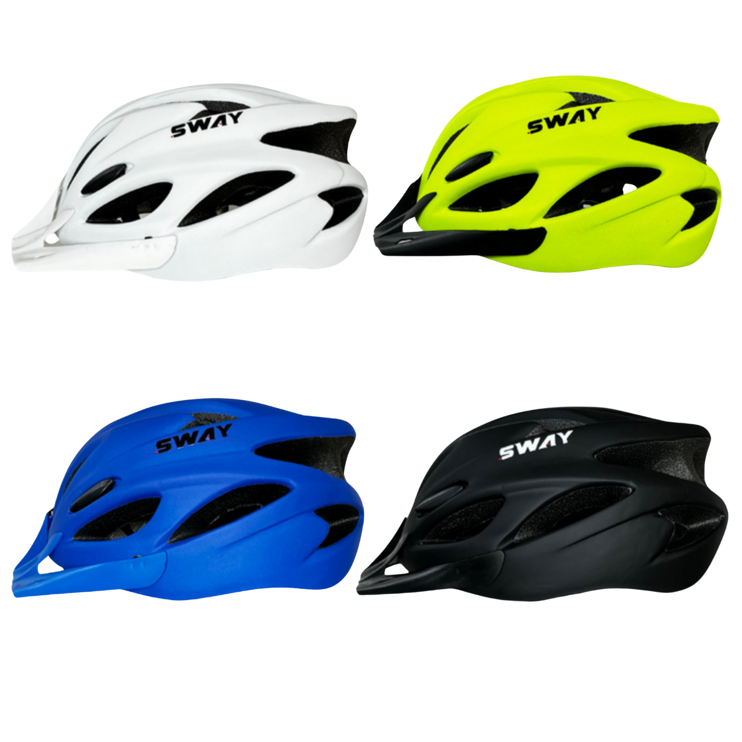 Bisiklet Kask -Sway - İmmont Standart Beden - Beyaz