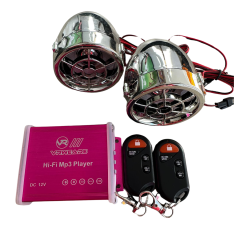 Motosiklet MP3 Çalar Nikel (Bluetooth+Alarm) VR