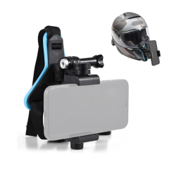 Kasklara Uyumlu Gopro Telefon Ve Aksiyon Kamera Tutucu Kask Çene Telefon Kamera Tutacağı