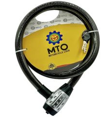 Motosiklet Halat Kilidi 1,5m Uzunluk x 24mm Kalınlık -MTO