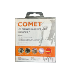 Bisiklet Ön Işık Beyaz Comet 100 Lumens