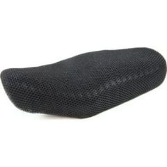 Motosiklet Sele Kılıfı Fileli Siyah Delikli -Scooter XXL