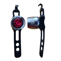 XBYC 6017 Tekli Arka Işık 3 Işık Modu  Lamba tutucu çapı 2 mm Pilli