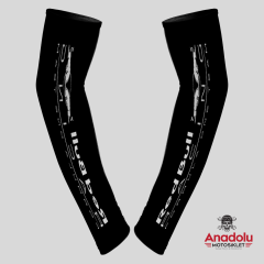 Desenli Geçirilebilir Sağ ve Sol Kol Çorabı