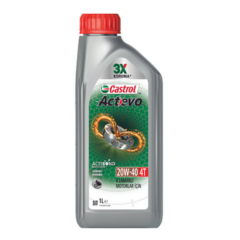 Castrol Actevo 4T 20W-40 Motosiklet Yağı 1 Lt