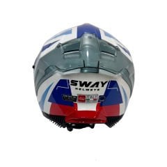 SWAY SW 865 SOLID Matt Blue Kask