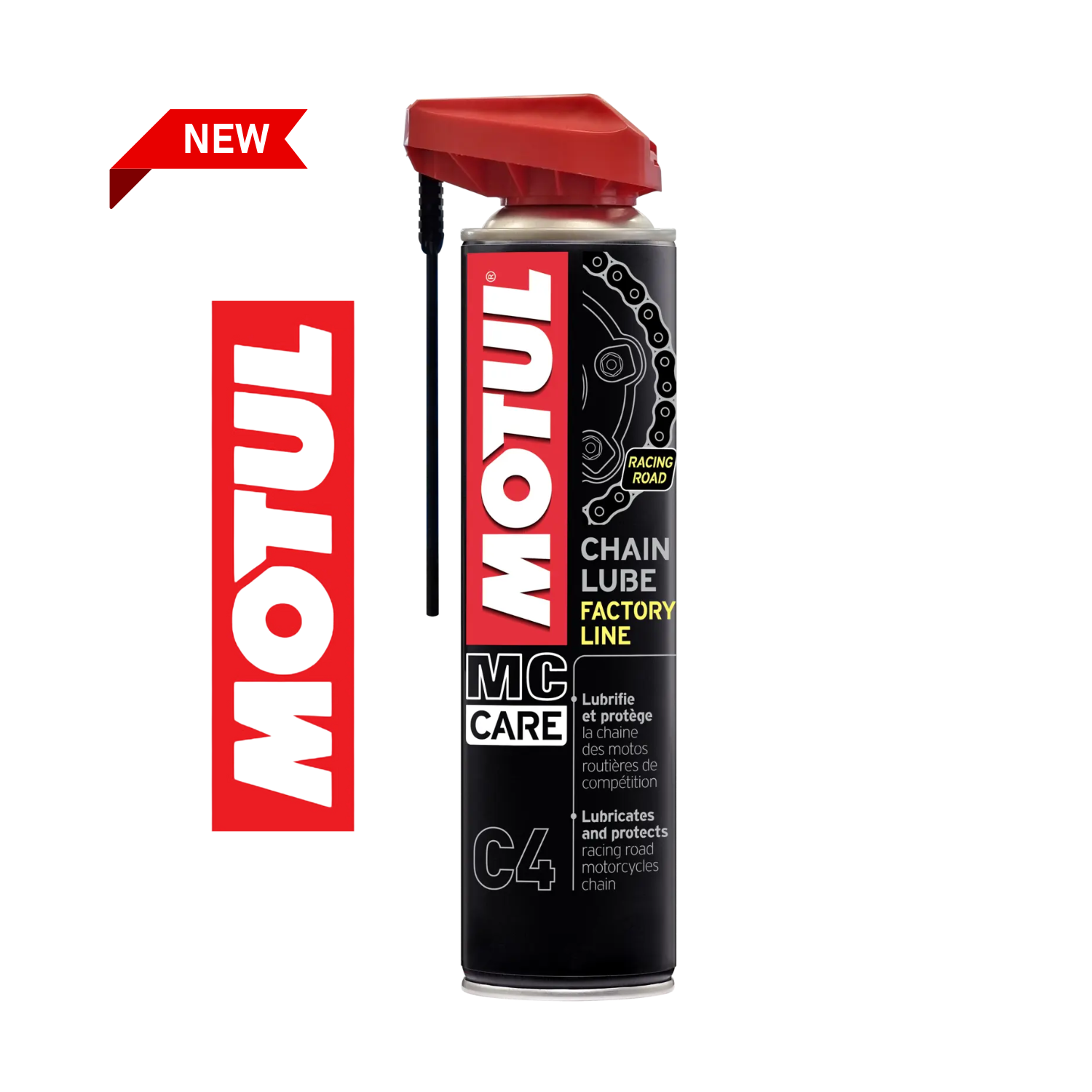 Yeni C4 Motosiklet Zincir Yağı 400ml