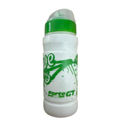 Bisiklet Suluk Matara 600ML -Beyaz - Yeşil