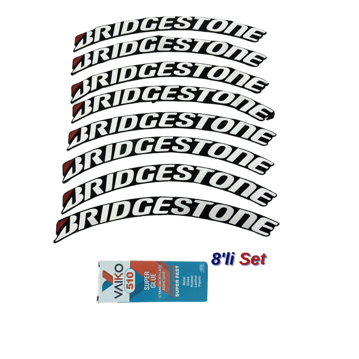 Motosiklet Lastik Yazısı Bridgestone