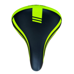 Bisiklet Selesi BMX - 16 / 20 Jant Çocuk Bisiklet Selesi Siyah/Neon Sarısı