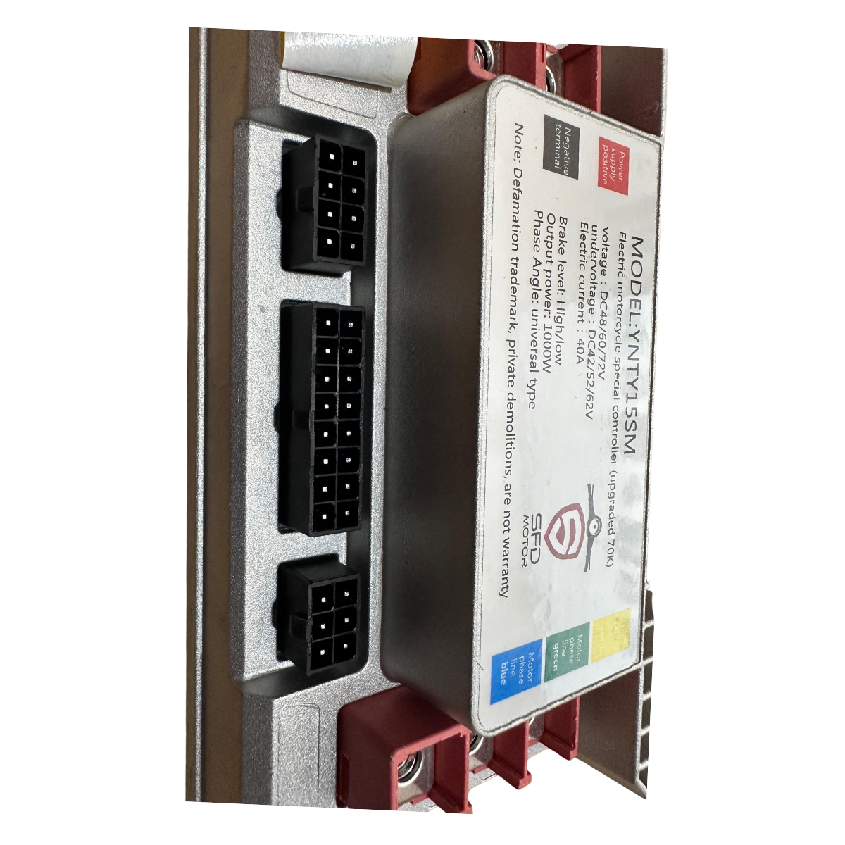 E-Bike Akıllı Beyin 48 / 60 / 72V - 1000W - 40A Yeni Nesil Beyin Hız: 62KM - 3 Vites