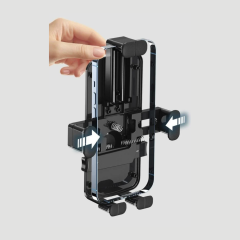 Torima Siyah JX-041  Motosiklet ve Bisiklet Telefon Tutucu - Gidon Bağlantılı