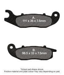 BS711 Arka Fren Balatası