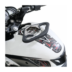 GP Kompozit Bajaj Pulsar NS - RS 200 2011-2024 Uyumlu Depo Üstü Artçı Tutamak Siyah