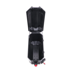 GP Kompozit Universal 26 lt x 2 Plastik Motosiklet Yan Çanta Seti Siyah