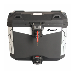 GP Kompozit Universal 45 lt Plastik Motosiklet Çantası Siyah
