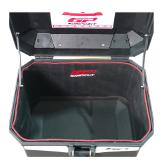 GP Kompozit Universal 33 lt Plastik Motosiklet Çantası Siyah