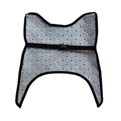 Scooter Paspas Kırmızı Çizgili 42x28